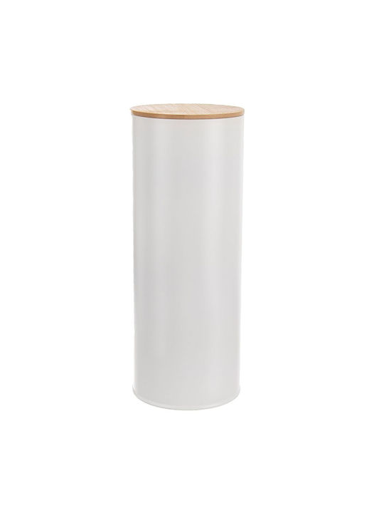 Orion Box for Pasta Coffee Tea with Lid Metallic White 2650ml