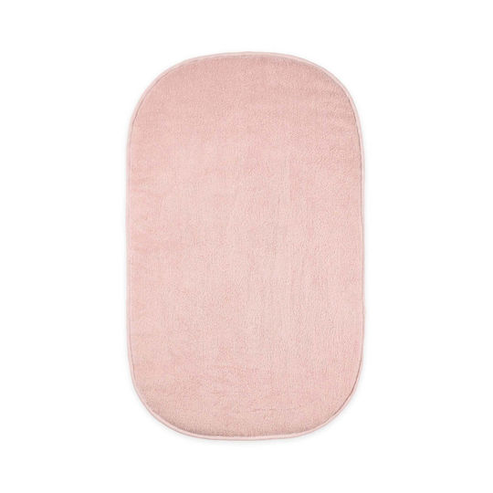 Nattou Weiche Wickelauflage Softy aus Stoff Rosa 40x62cm