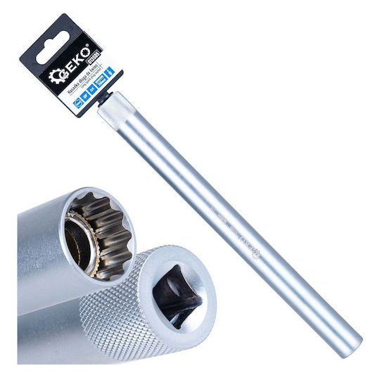 Geko Bit Steckschlüssel Langes 16mm 3/8" 250mm Dünne Wände Crv