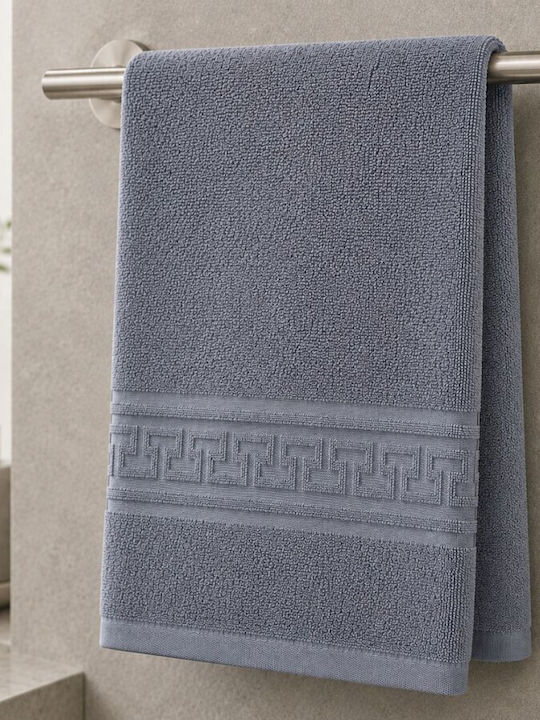 Pucioasa Prosop De Corp 70x140cm Gri Închis Greutate 500gsm
