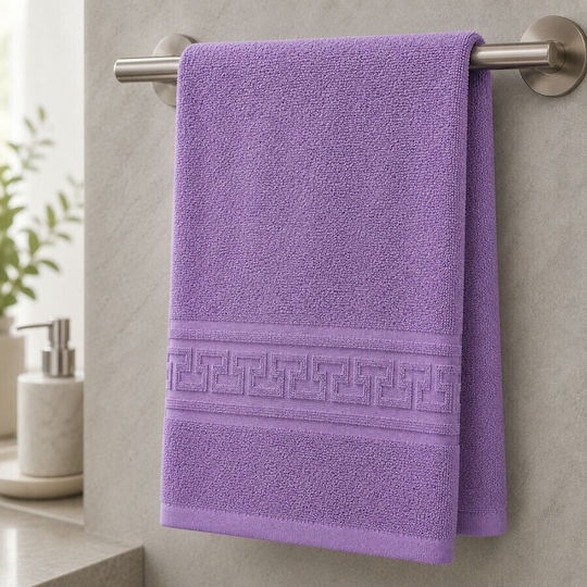 Pucioasa Προσώπου 50x90εκ. Lilac Βάρους 500gr/m²