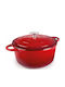 Lacor Deep Cast Iron Pot 2.5lt / 20cm
