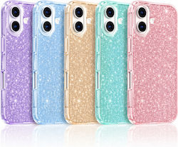 5 Брoя Калъф Glitter 3в1 iPhone 16 Plus 5 Брoя Калъф Glitter 3в1 iPhone 16 Plus