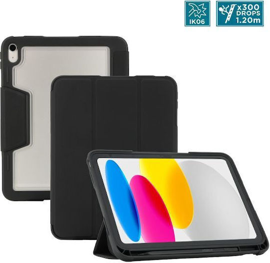 Mobilis Flip Cover Ανθεκτική με Πληκτρολόγιο Διάφανη (Ipad 11" (2025) / Ipad 10.9" (2022))