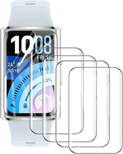 Hydrogel Μεμβράνη Προστασίας Οθόνης Huawei Band 11 Pro 4 Τεμάχια