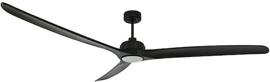 Lucci Air Caelid Ventilator De Tavan Cu Lumină Negru
