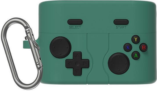 Калъф За Слушалки Силиконов Sony Wf-1000xm6 Xdcase Retro Game Console Стил Зелен