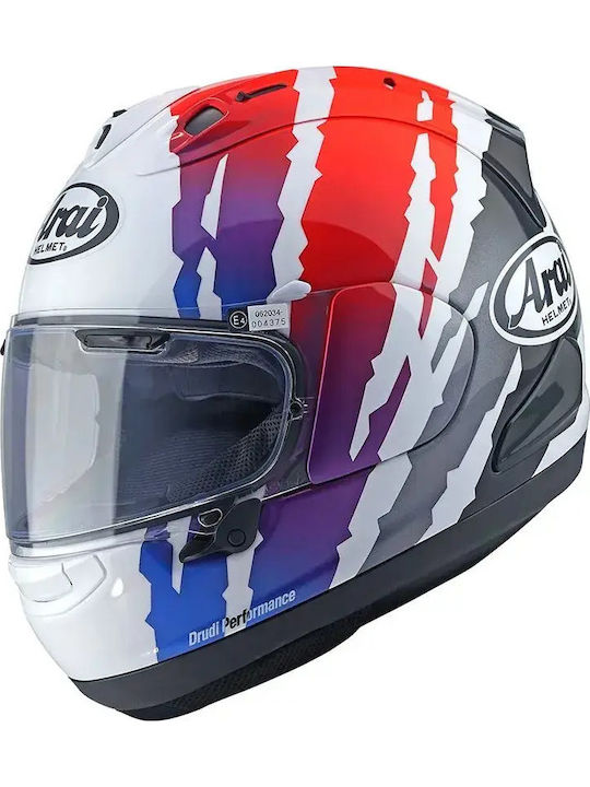 Arai RX-7V Evo Replica Blade Red Motorcycle Hel...