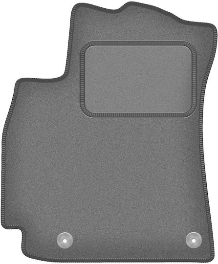 Velour Driver’s Mat Hyundai Elantra Vii Sedan 2020 Gray
