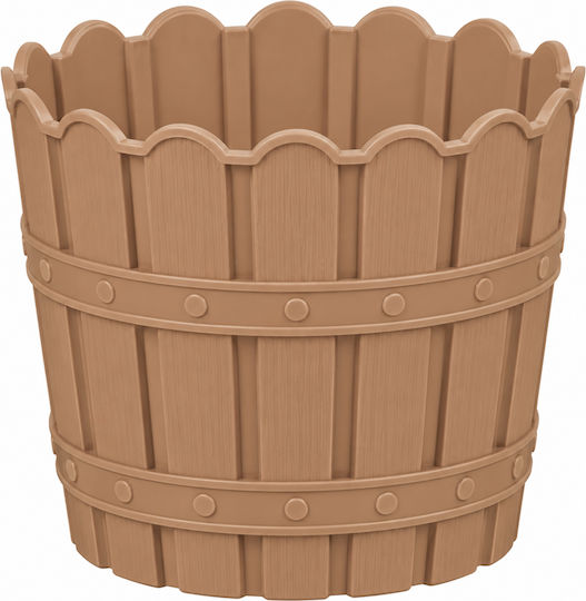 Violet House Beige Flower Pot