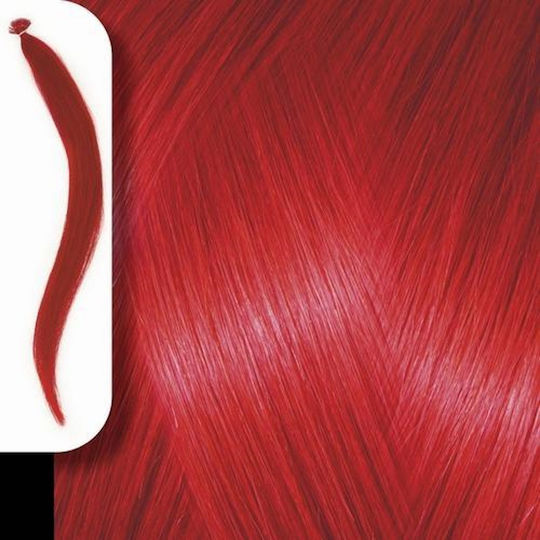 Yanni Extensions Extension με Φυσική Τρίχα σε Κόκκινο Χρώμα 50cm 5τμχ