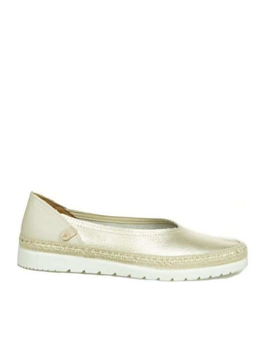 Women's Espadrilles in Gold Colour