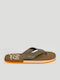 Men's Flip Flops Brown 0465540008-KAFE