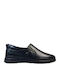 Anatomische Leder Herren Slip-Ons Schwarz renzo-mastro-uomo-605-01-Black
