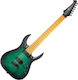 Spira Electric Guitar with S Pickups Arrangement Green