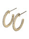 Verame Earrings Hoops with Stones