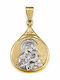 Ioannis Kosmima Pendant Kids Charm with Virgin Mary in 9K Gold AFP-924729Y