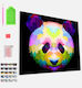 Splat Planet Segeltuch Diamond Painting Kit