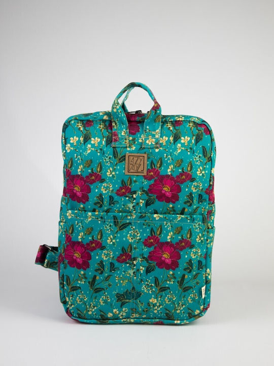 Rucsac De Damă Din Piele Multicolor
