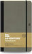 The Writing Fields Notebook Ruled Gray