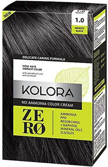 Bk Kolora Zero 1.0 Интензивно Черно 60 Мл