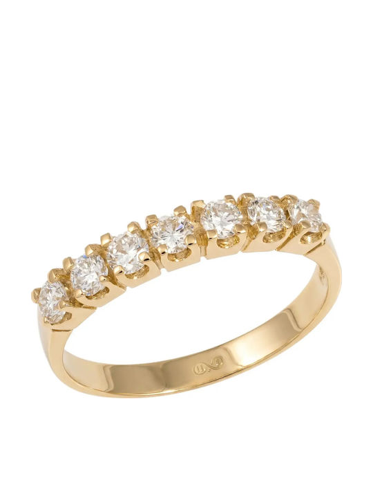 Damentagerring Gold 14K