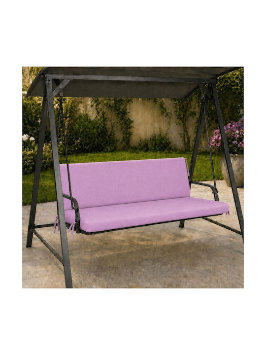 Pucioasa Gartenstuhlkissen mit Rückenlehne Flieder 50x150cm