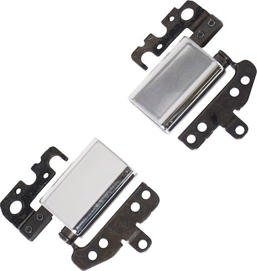 Laptop Hinges Bracket Set Asus Vivobook S 14 Flip Tp3402 Tp3402qa Tp3402va Tp3402va-lz084w Tp3402va-kn115w Tp3402va-kn235w Left & Right No Brackets Silver Code 1-hng0802