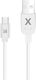 Maxlife USB 2.0 Кабел USB-C мъжки - USB-A Бял 2m