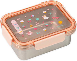 Lilliputiens Kids' Food Container Gray Lilliputiens Kids' Food Container Gray