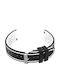 Pacific Gummi-Armband Schwarz 20mm