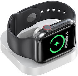 Încărcător Wireless Smart Iwatch Alista Home Compatibil Apple Iwatch 1/9 Încărcător Magnetic Interfață Type-c 3w 7.5 X 7.5 X 1.2 Cm Pliabil Alb