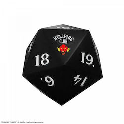Squishy Hellfire Club Dice Stranger Things 15x12.7x12.2 Cm