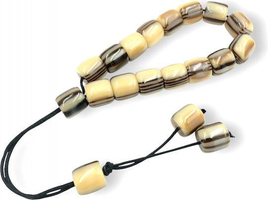 Nera Worry Beads Length 30cm Beige