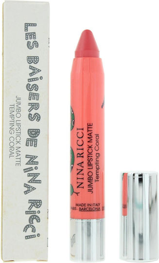 Nina Ricci Jumbo Κραγιόν Matte Tempting Coral 2.5gr