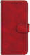 Tel1 Xiaomi Poco M5 Brieftasche Handyhülle Rot