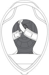 Епендюция Връхна Каска K5 S XL 20kit00439 AGV