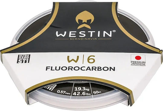 Westin W6 St1 Fluorocarbon 50m 0.57mm 0.57mm