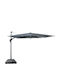 Professional Hanging Square Aluminum Parasol Javante Grey 2.7x2.7xH2m