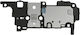 Clappio Difuzor Intern Difuzoare De Telefon Mobil Galaxy S25 Edge Înlocuire Audio Apel Negru