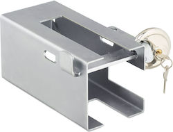 Relaxdays Silbermetall Bootstrailer-Schloss Silber 11x23,5x15 cm Relaxdays Silbermetall Bootstrailer-Schloss Silber 11x23,5x15 cm
