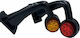 Set Led Position Lights 2 Sides Orange Red