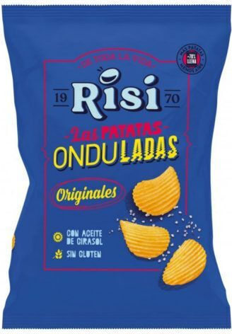 Chipsuri Sare Ondulate Fără Gluten Onduladas Risi 125gr