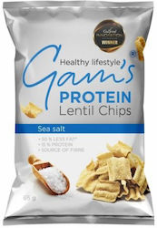 Chipsuri De Linte Proteice Cu Sare De Mare Gam's 65gr Chipsuri De Linte Proteice Cu Sare De Mare Gam's 65gr
