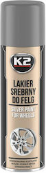 Melle. Spray Vopsea pentru Plastic Auto Argintiu 500ml