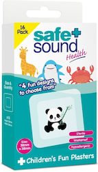 Safe+Sound Παιδικά Αυτοκόλλητα Επιθέματα Safe+Sound Παιδικά Αυτοκόλλητα Επιθέματα