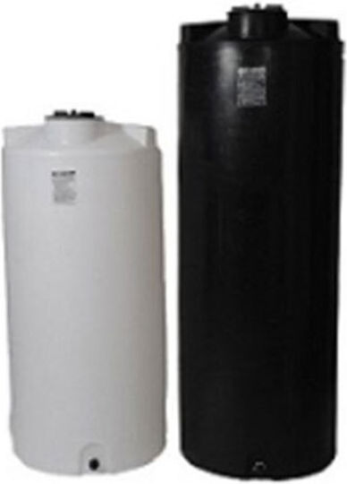 Rezervor Plastic de Apă / Motorină Cilindric Vertical 1000l Alb