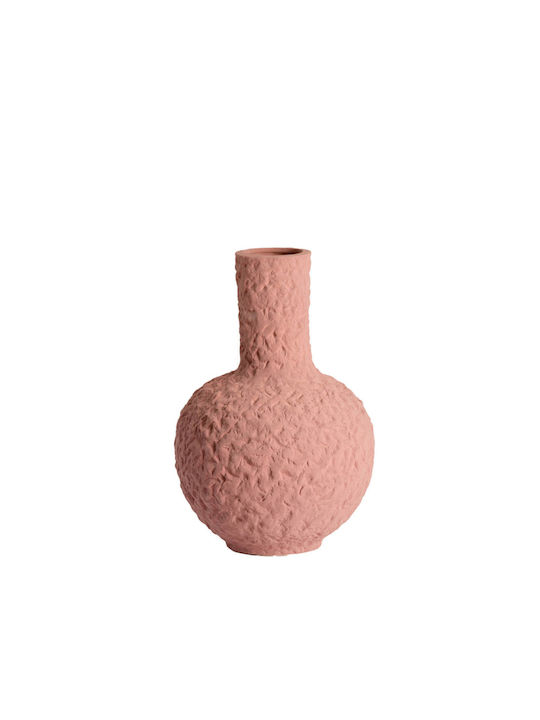 Light & Living Decorative Pink Ceramic Vase H40cm