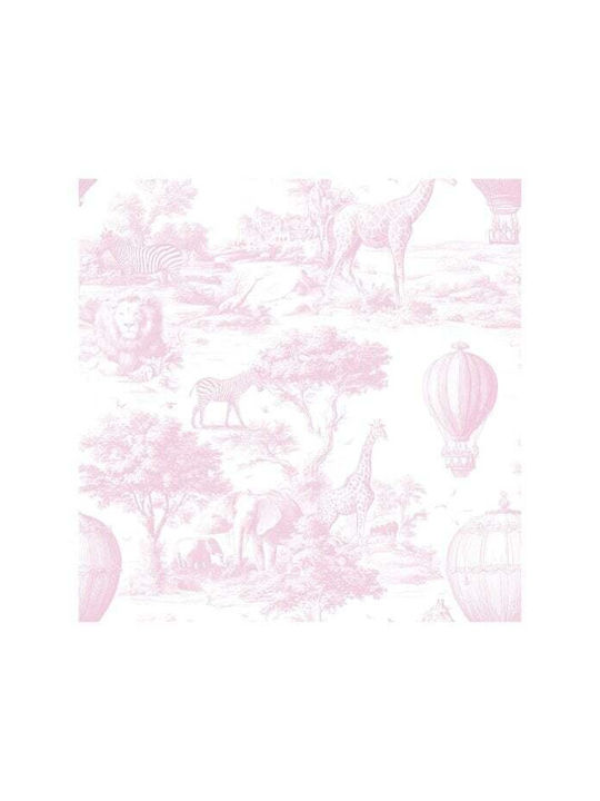 Ntampoudis Decoration Fabric 27x500cm Pink
