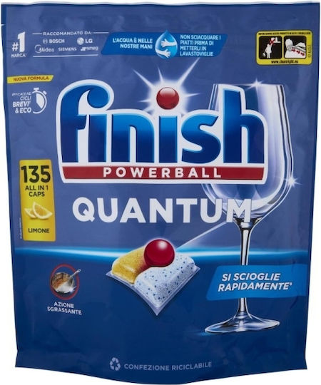 Finish Quantum Allin1 15 Capsule Pentru Mașina de Spălat Vase